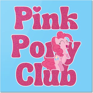 Pinkie's Pony Club Posters and Art